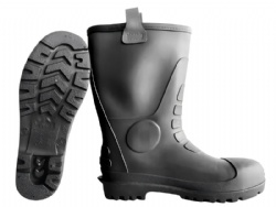 winter PVC safety rain boots CE